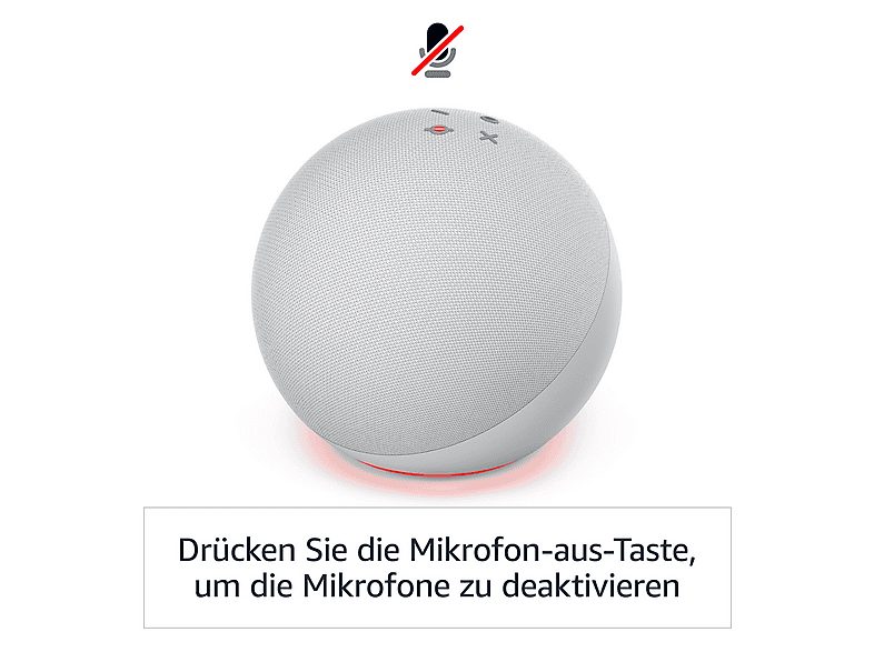 Altavoz inteligente - AMAZON ECHO 4G, Amazon Alexa, blauw — foto 5