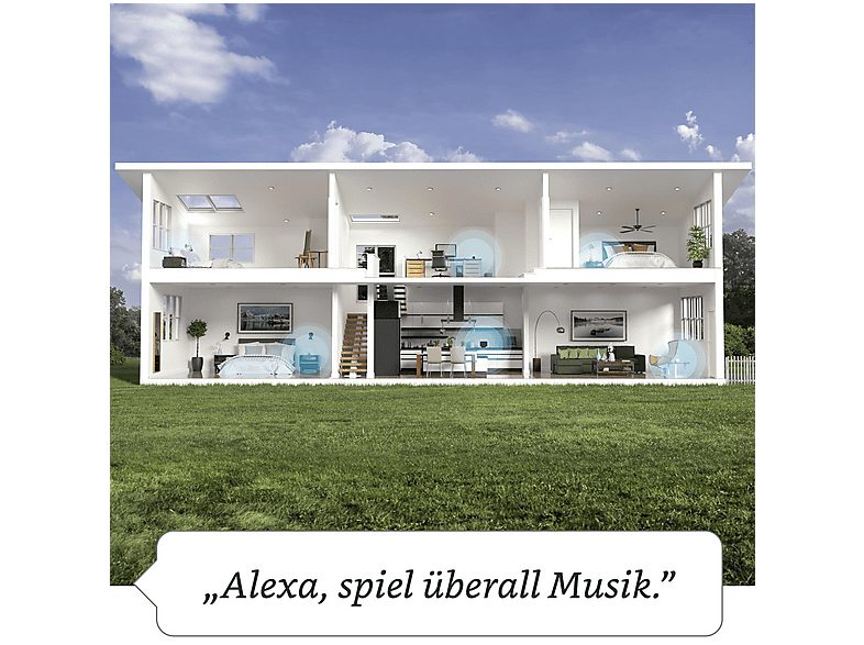 Altavoz inteligente - AMAZON ECHO DOT 4G, Amazon Alexa, Negro — foto 5