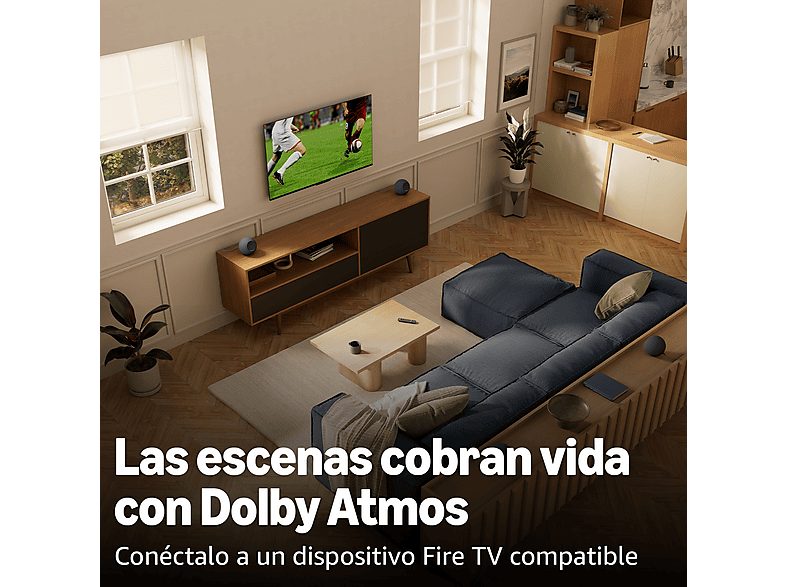 Altavoz inteligente - Amazon Echo Studio, Dolby Atmos, Omnisense, Blanco — foto 4