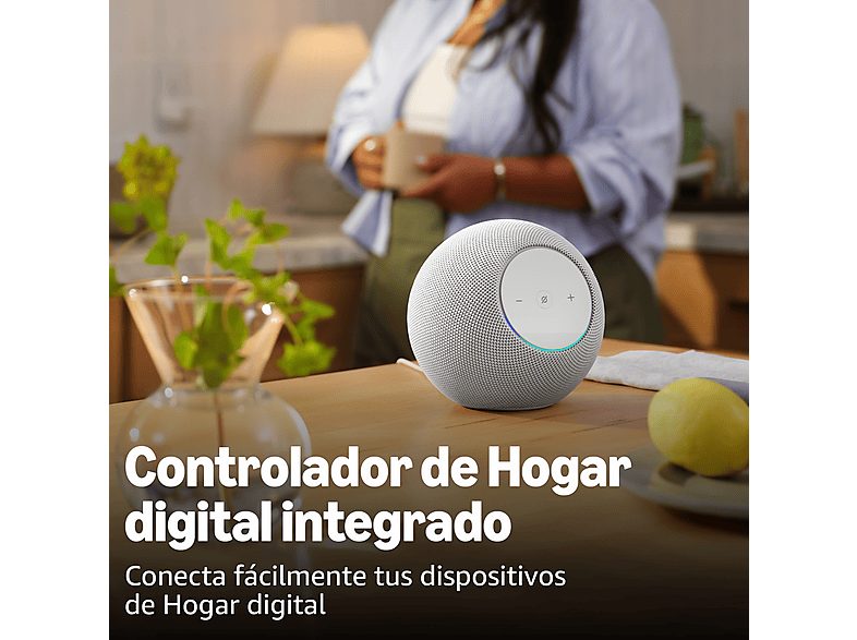 Altavoz inteligente - Amazon Echo Studio, Dolby Atmos, Omnisense, Blanco — foto 5
