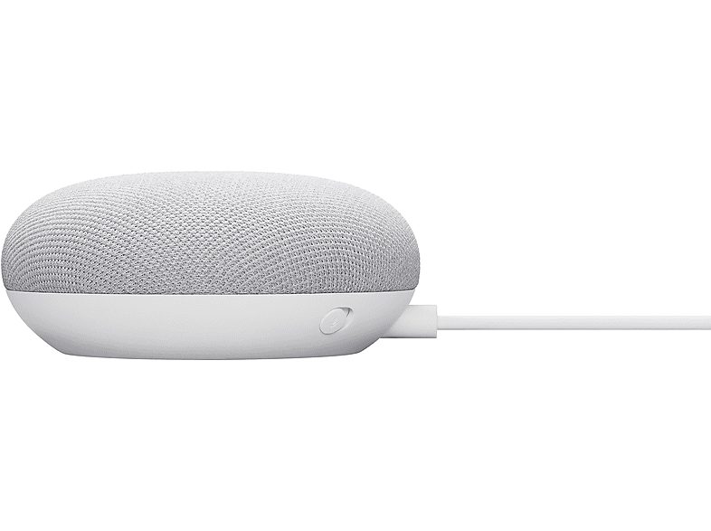 Altavoz inteligente - GOOGLE Nest Mini, Bluetooth, Google Assistant, Gris claro — foto 2