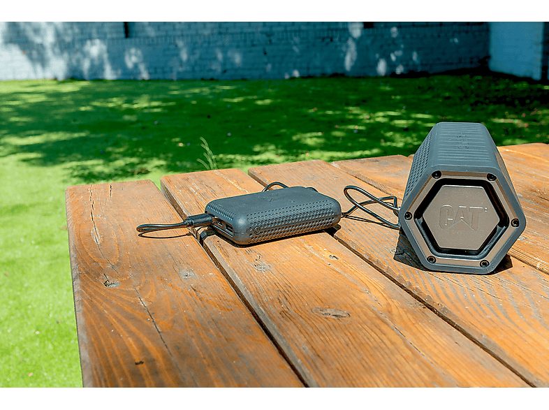Altavoz portátil - CATERPILLAR ALTAVOZ-PACK + POWERBANK, 18 W, Bluetooth, Hasta 10 horas, Negro — foto 3