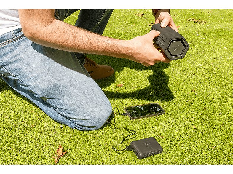 Altavoz portátil - CATERPILLAR ALTAVOZ-PACK + POWERBANK, 18 W, Bluetooth, Hasta 10 horas, Negro — foto 5