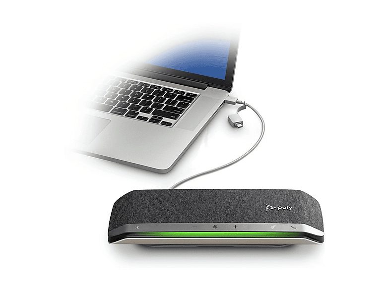 Altavoz portátil - HP 772C5AA, Bluetooth, Negro, Plata — foto 4