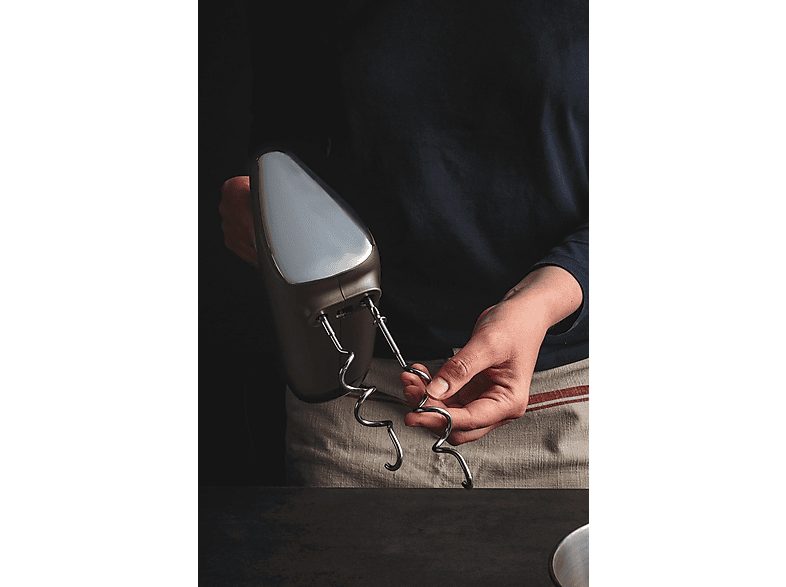 Amasadora de mano - TEFAL HT650E, 600 W, Totalmente variable velocidades, Plata — foto 7