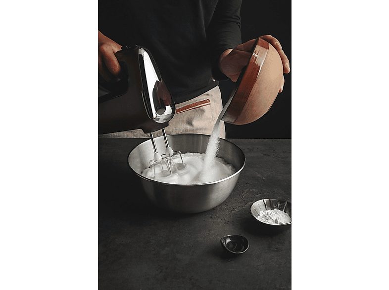 Amasadora de mano - TEFAL HT650E, 600 W, Totalmente variable velocidades, Plata — foto 8