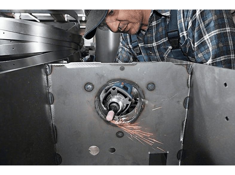 Amoladora  - 0 601 220 100 BOSCH, Azul — foto 3