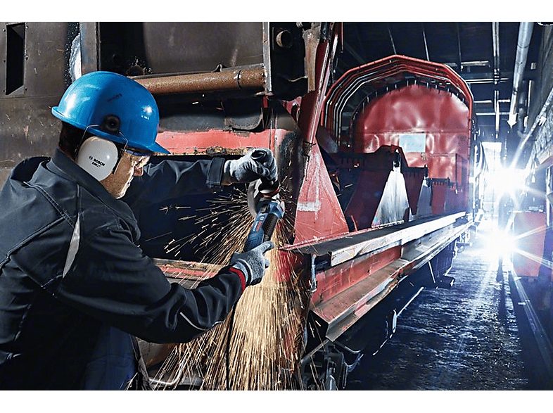 Amoladora  - 0 601 79P 002 BOSCH, Azul — foto 3