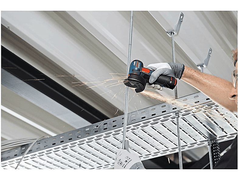 Amoladora  - 06019F200B BOSCH, Negro, Azul, Rojo — foto 7