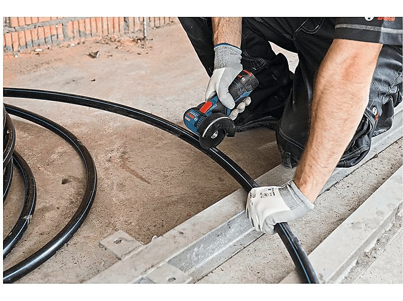 Amoladora  - 06019F200B BOSCH, Negro, Azul, Rojo — foto 8