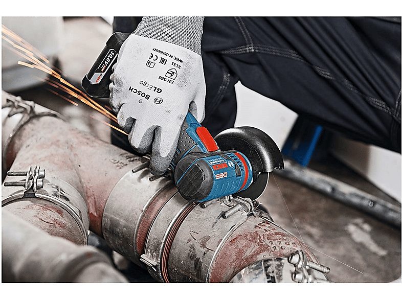 Amoladora  - 06019F200B BOSCH, Negro, Azul, Rojo — foto 9