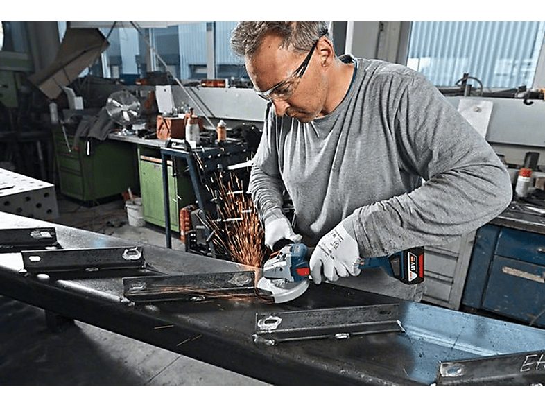 Amoladora  - 06019J4002 BOSCH, Negro, Azul — foto 6