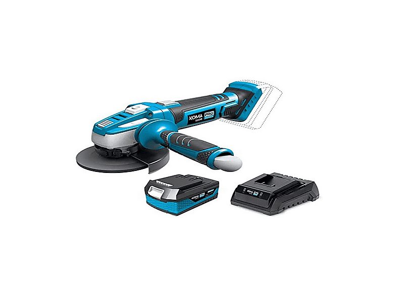 KOMA Amoladora  - 7604 KOMA, Azul/Negro