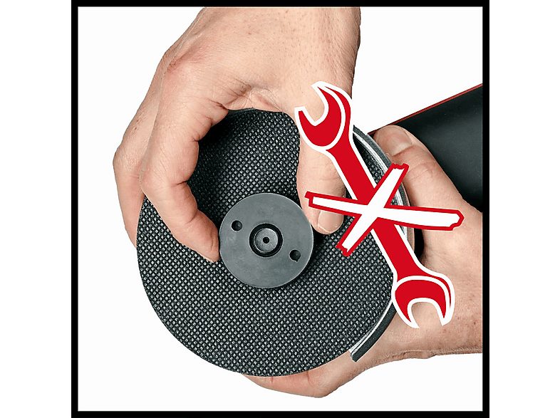 Amoladora  - AXXIO 18/115 Q EINHELL, Negro, Rojo — foto 5