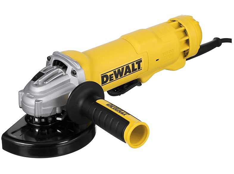 DEWALT Amoladora  - Dewalt DWE4233-QS - Mini-amoladora 125mm 1.400W DEWALT, Negro, Amarillo