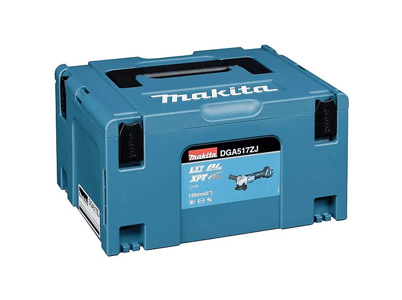 Amoladora  - DGA517ZJ MAKITA, Negro, Azul — foto 4