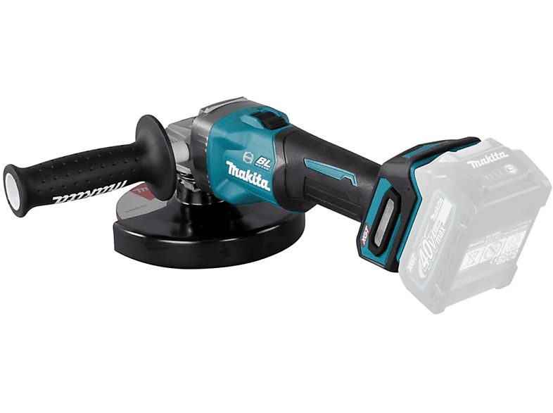 Amoladora  - GA035GZ MAKITA, Azul — foto 2