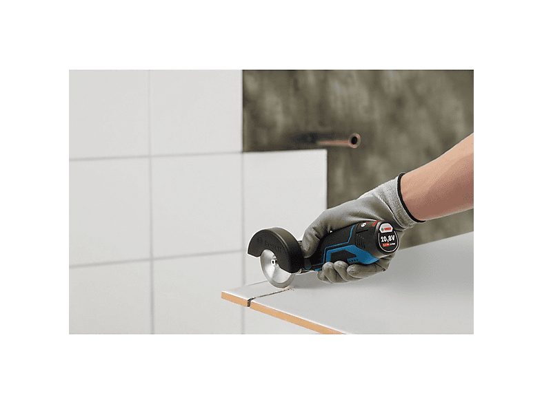 Amoladora  - GWS 12V-76 Professional BOSCH, Negro, Azul, Rojo — foto 5