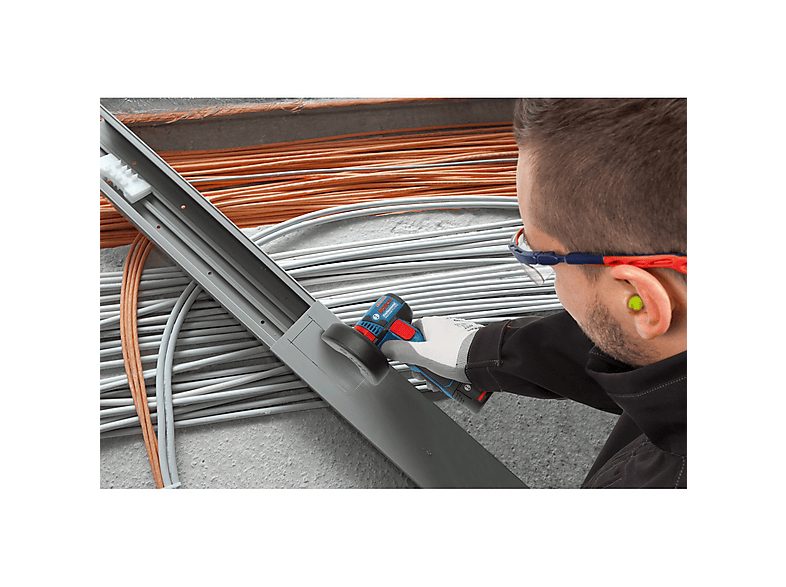 Amoladora  - GWS 12V-76 Professional BOSCH, Negro, Azul, Rojo — foto 7