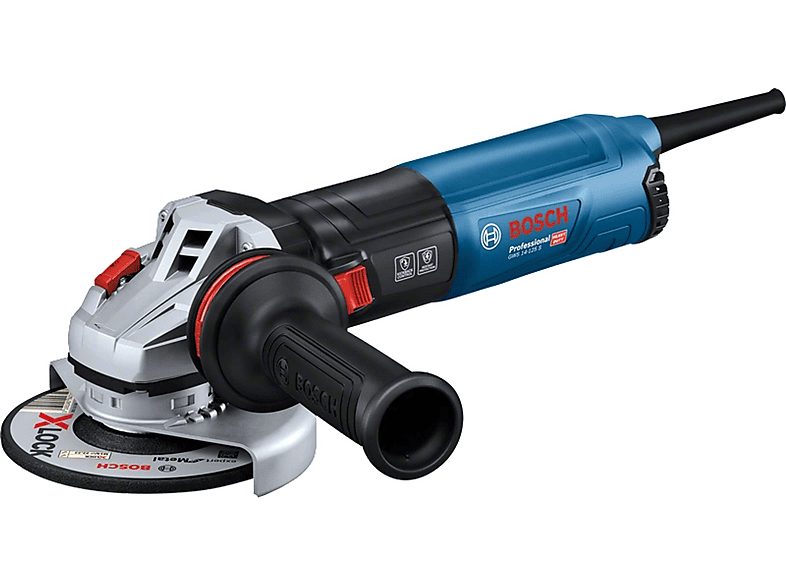 BOSCH PROFESSIONAL Amoladora  - GWS 14-125 S BOSCH PROFESSIONAL, Negro, Azul