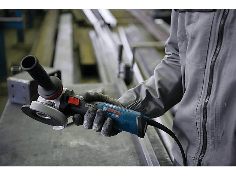 Amoladora  - GWS 14-125 S BOSCH PROFESSIONAL, Negro, Azul — foto 2