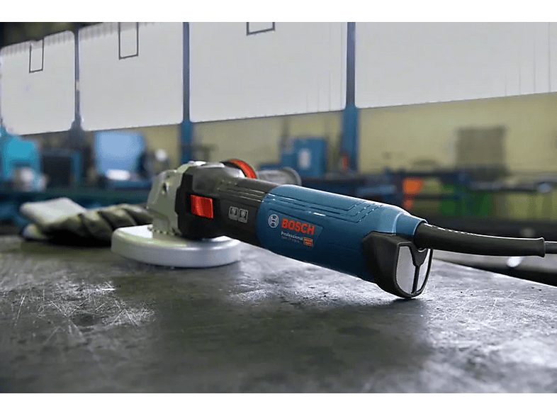 Amoladora  - GWS 17-125 BOSCH, Negro, Azul — foto 3