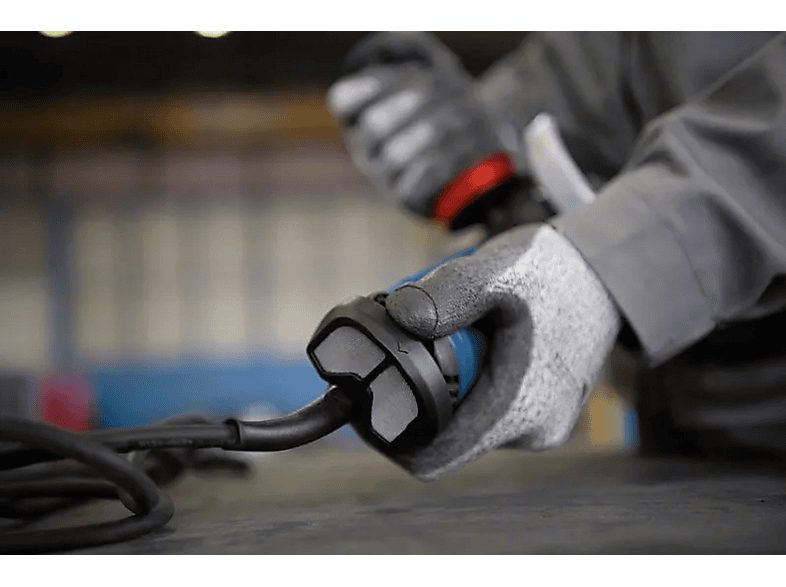 Amoladora  - GWS 17-125 BOSCH, Negro, Azul — foto 4