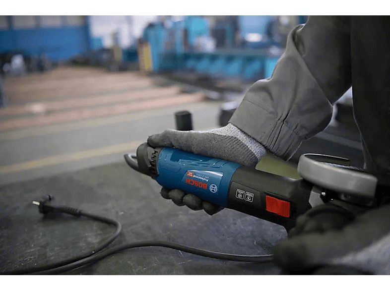 Amoladora  - GWS 17-125 BOSCH, Negro, Azul — foto 5