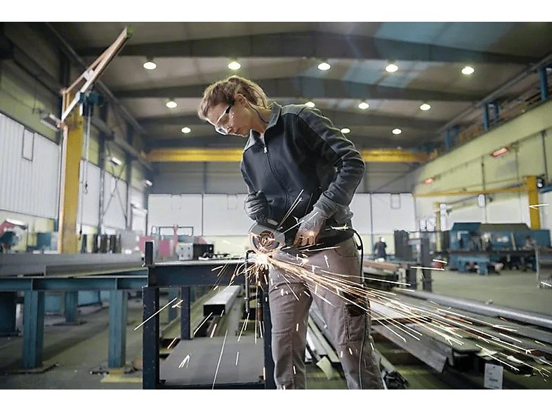 Amoladora  - GWS 17-125 BOSCH, Negro, Azul — foto 7