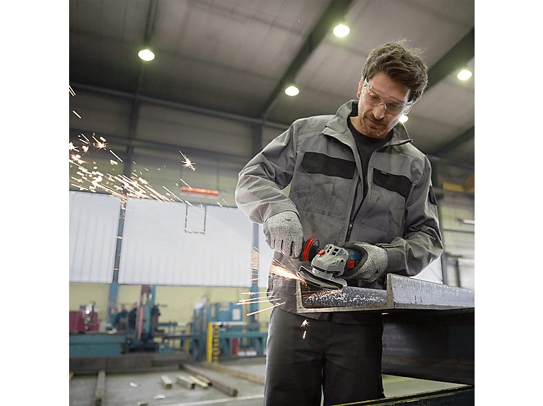 Amoladora  - GWS 17-150 S BOSCH, Negro, Azul — foto 2