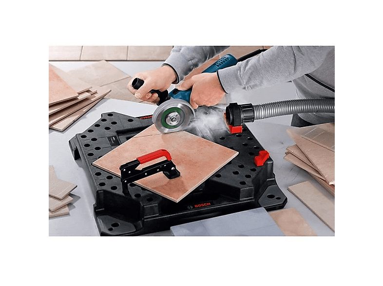 Amoladora  - GWS Professional BOSCH, Aluminio, Negro, Azul, Rojo — foto 3