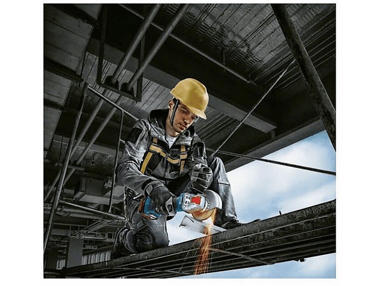 Amoladora  - GWX 18V-7 Professional BOSCH, Negro, Azul — foto 2