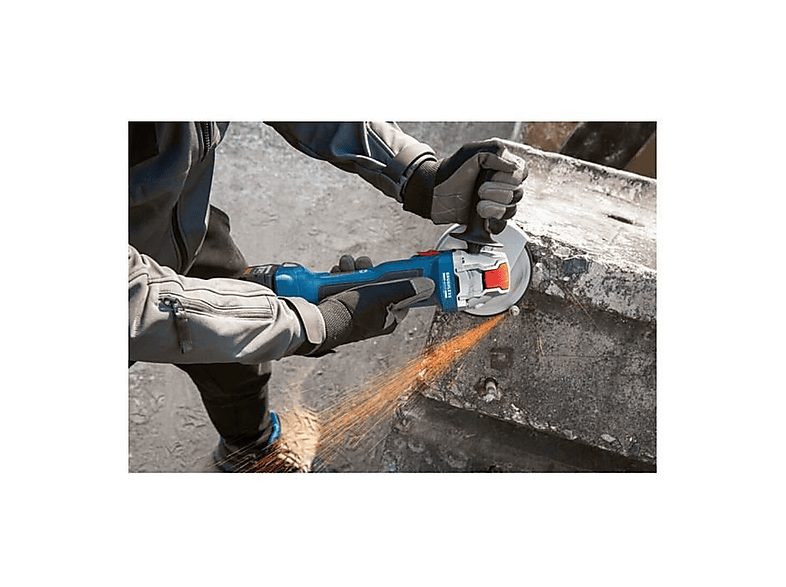 Amoladora  - GWX 18V-7 Professional BOSCH, Negro, Azul — foto 4
