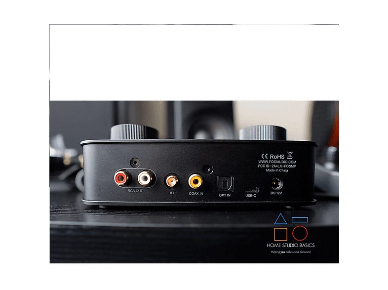 Amplificador DAC  - K7 FOSI AUDIO, Negro — foto 3
