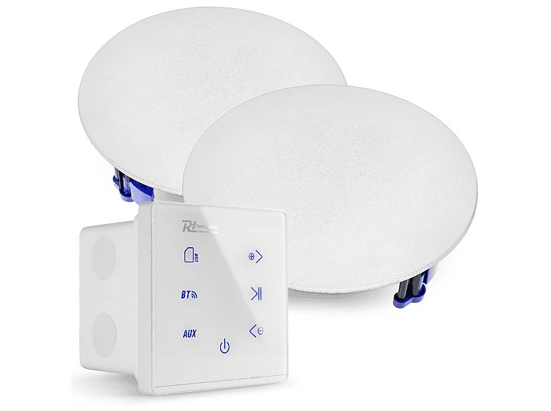 POWER DYNAMICS Amplificador estéreo  - A50WSet POWER DYNAMICS, White