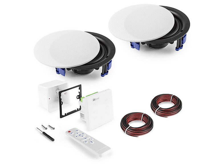 Amplificador estéreo  - A50WSet POWER DYNAMICS, White — foto 2