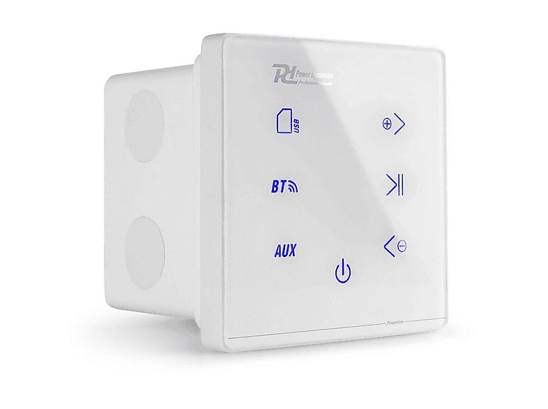 Amplificador estéreo  - A50WSet POWER DYNAMICS, White — foto 3