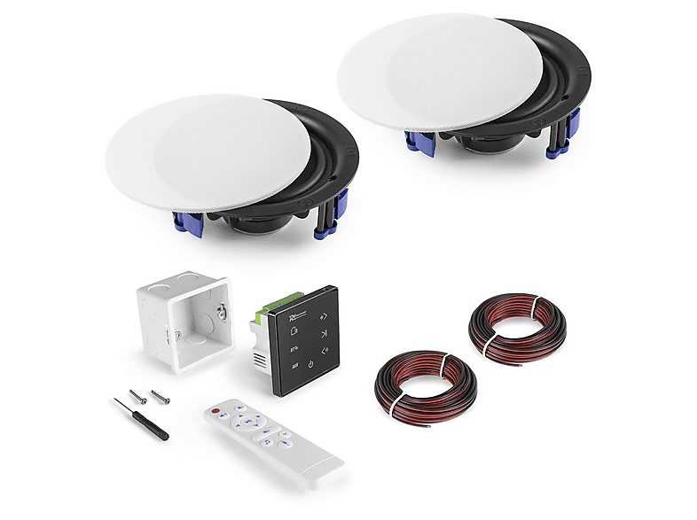 Amplificador estéreo  - PL-A50B POWER DYNAMICS, Negro — foto 2