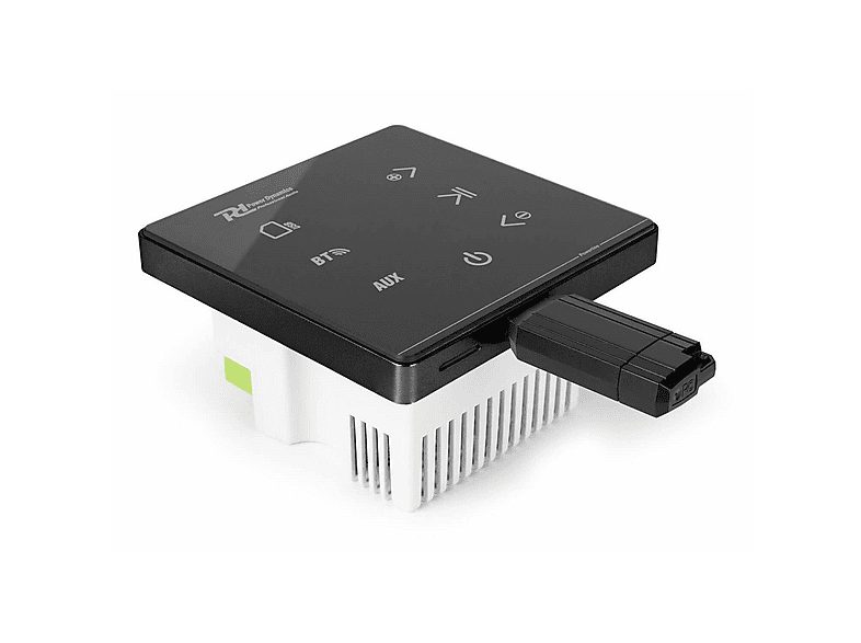 Amplificador estéreo  - PL-A50B POWER DYNAMICS, Negro — foto 7