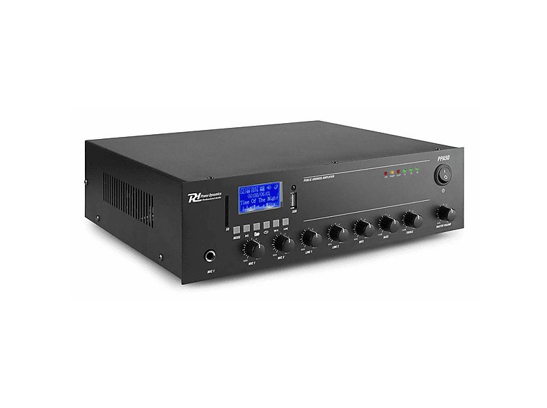 POWER DYNAMICS Amplificador estéreo  - PPA50 POWER DYNAMICS, Negro