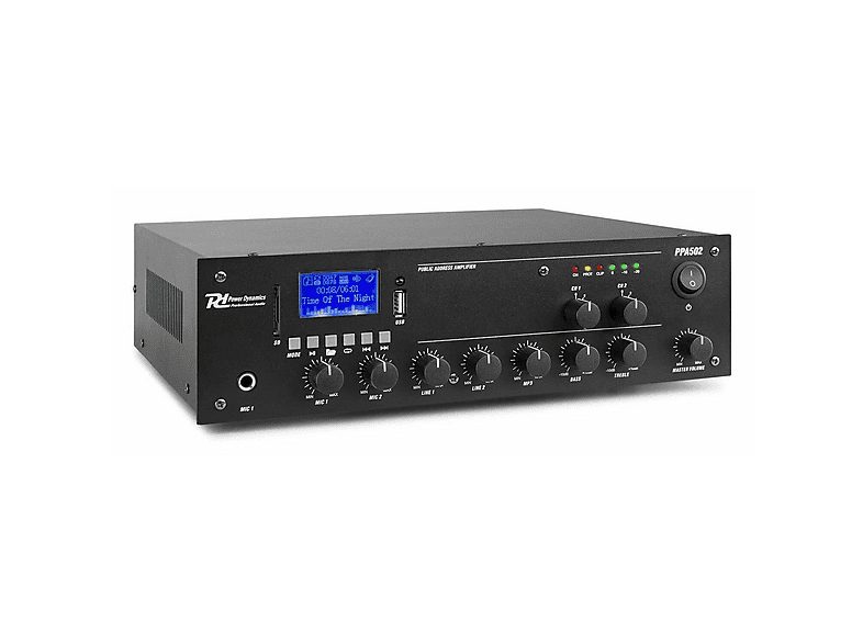 POWER DYNAMICS Amplificador estéreo  - PPA502 POWER DYNAMICS, Negro