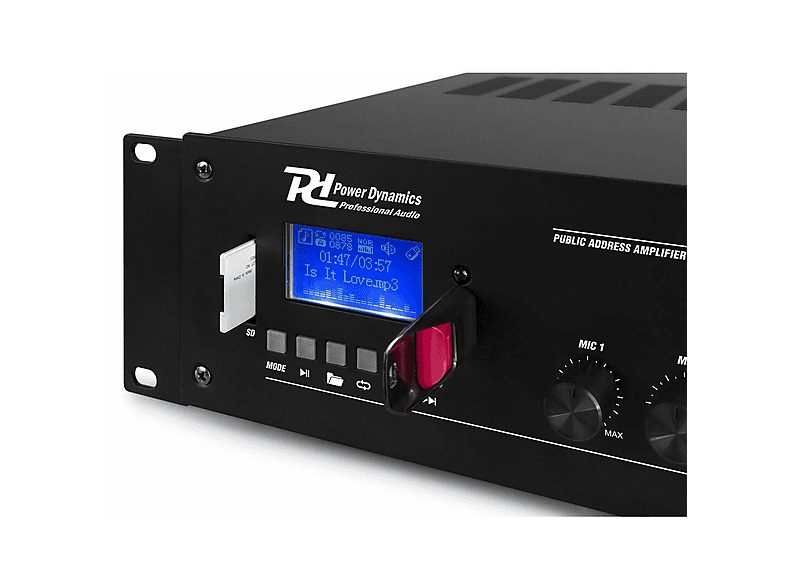 Amplificador estéreo  - PRM240 POWER DYNAMICS, Negro — foto 7