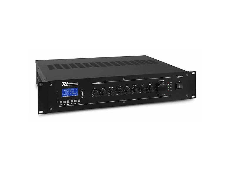 POWER DYNAMICS Amplificador estéreo  - PRM60 POWER DYNAMICS, Negro