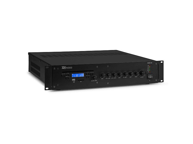POWER DYNAMICS Amplificador estéreo  - PRMC120 POWER DYNAMICS, Negro