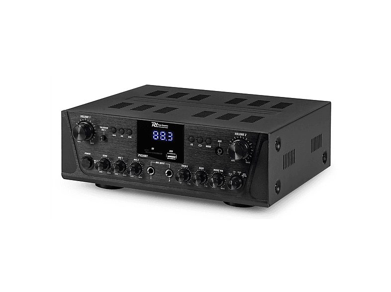 Amplificador estéreo  - PV220BT POWER DYNAMICS, Negro — foto 6