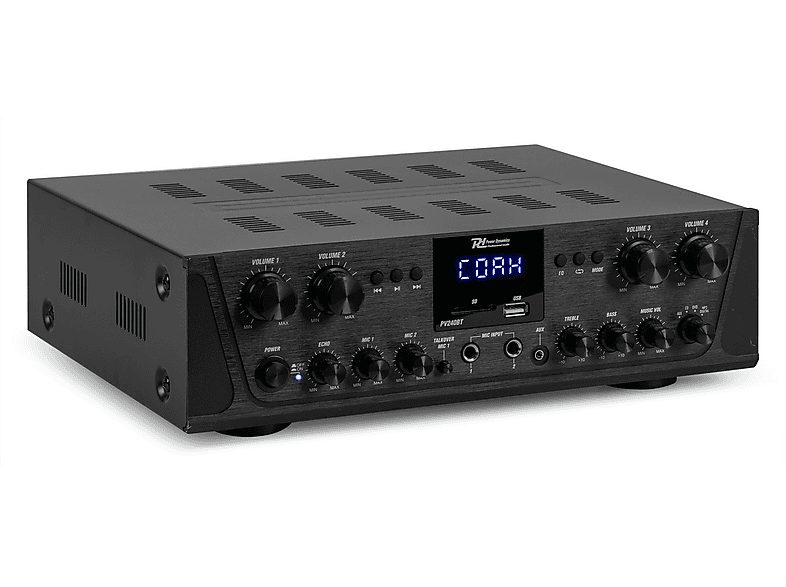 POWER DYNAMICS Amplificador estéreo  - PV240BT POWER DYNAMICS, Negro