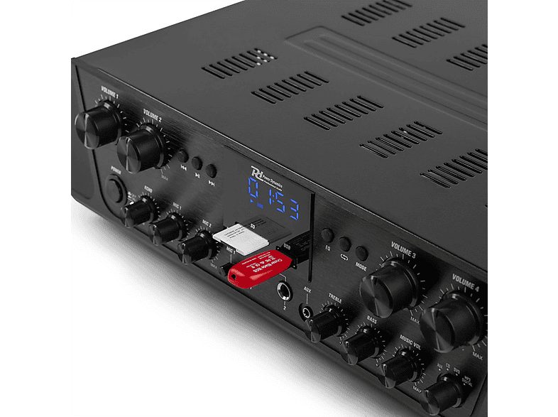 Amplificador estéreo  - PV240BT POWER DYNAMICS, Negro — foto 8