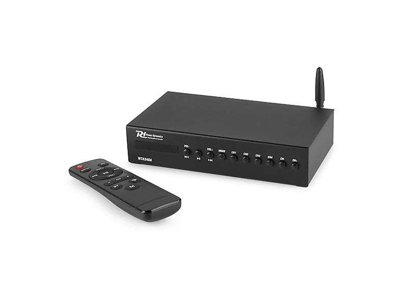 Amplificador estéreo  - WT240A POWER DYNAMICS, Negro — foto 2