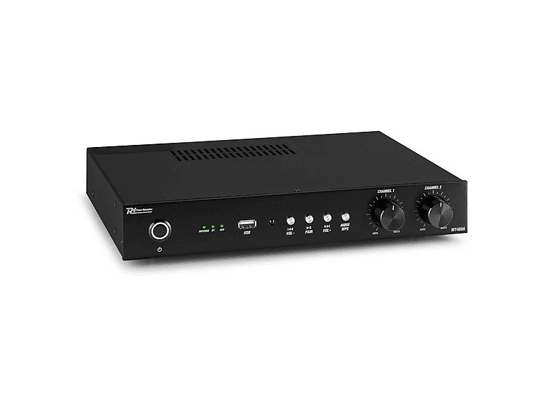 POWER DYNAMICS Amplificador estéreo  - WT460A POWER DYNAMICS, Black