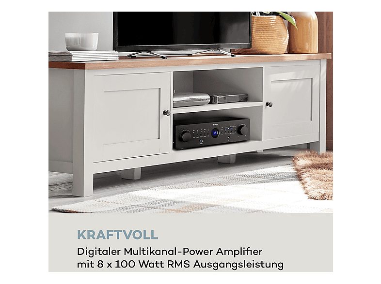 Amplificador HiFi  - AMP-CD950 DG AUNA, Negro — foto 2